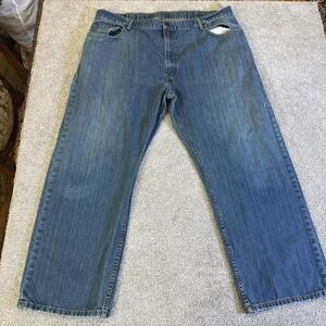 Levi's 559 Relaxed Straight Blue Jeans 42x28 Big & Tall